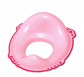 Накладка на унитаз c антискользящим покрытием из серии Classic, розовая (Maltex, MAL_7224_розовая)